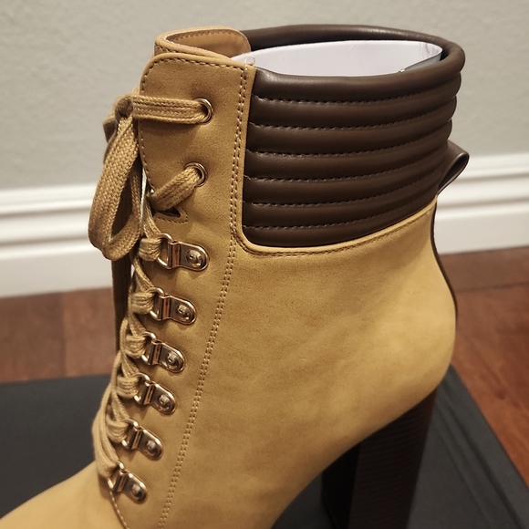 Brand New Brown and Tan Booties - Picture 7 of 10